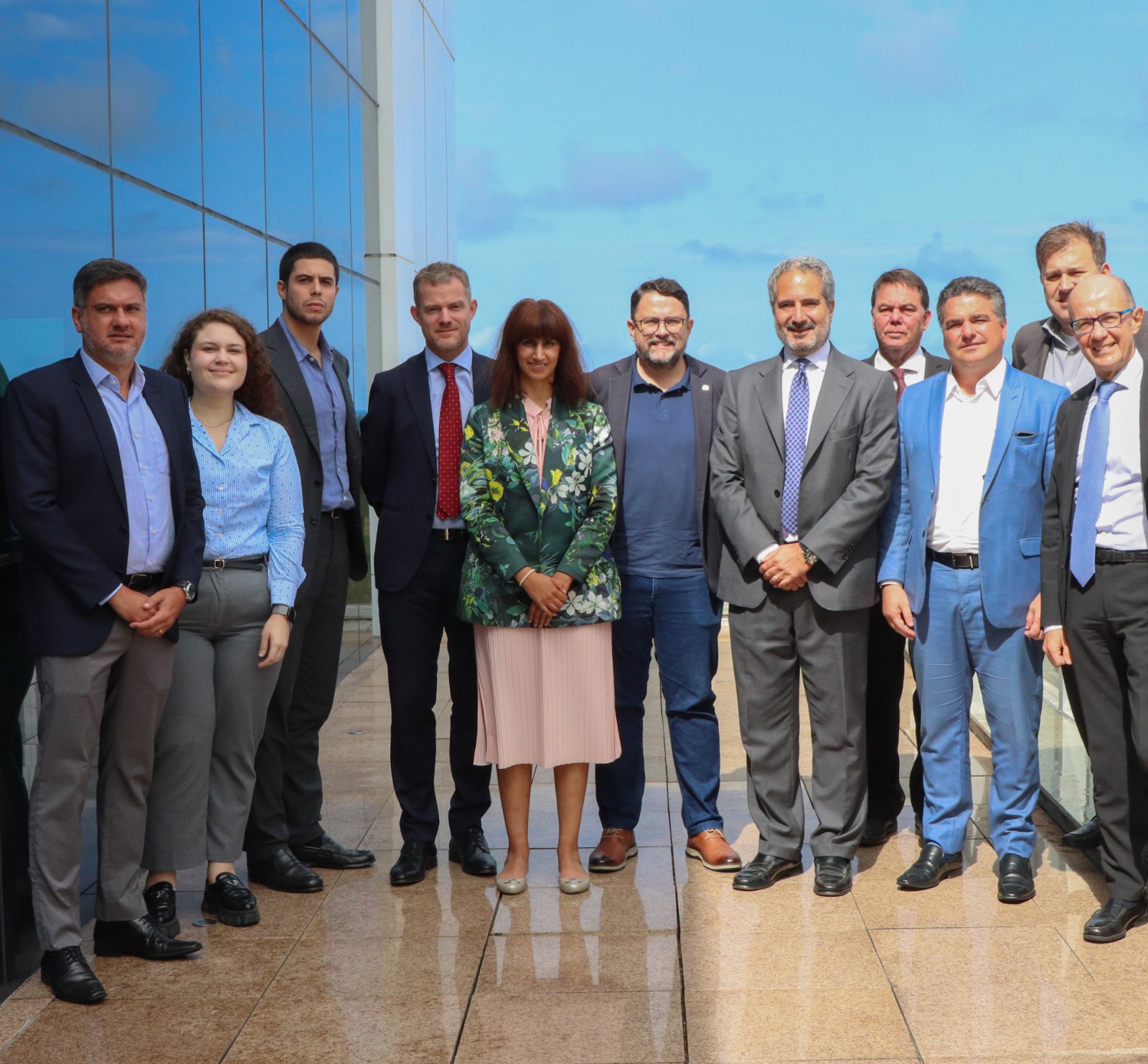 Representantesdogrupo Fincantieri doGovernodePernambuco e do Porto de Suape1