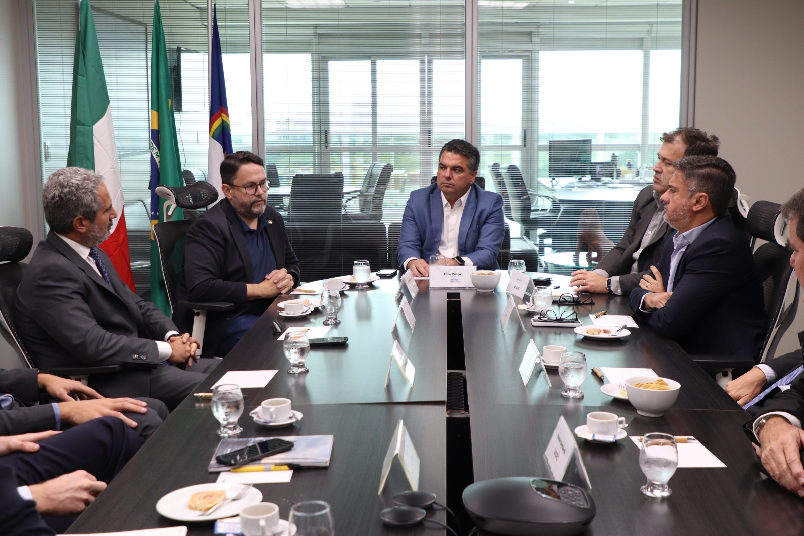 reuniao representantesdo grupo Fincantieria do GovernodePernambuco e de Suape1