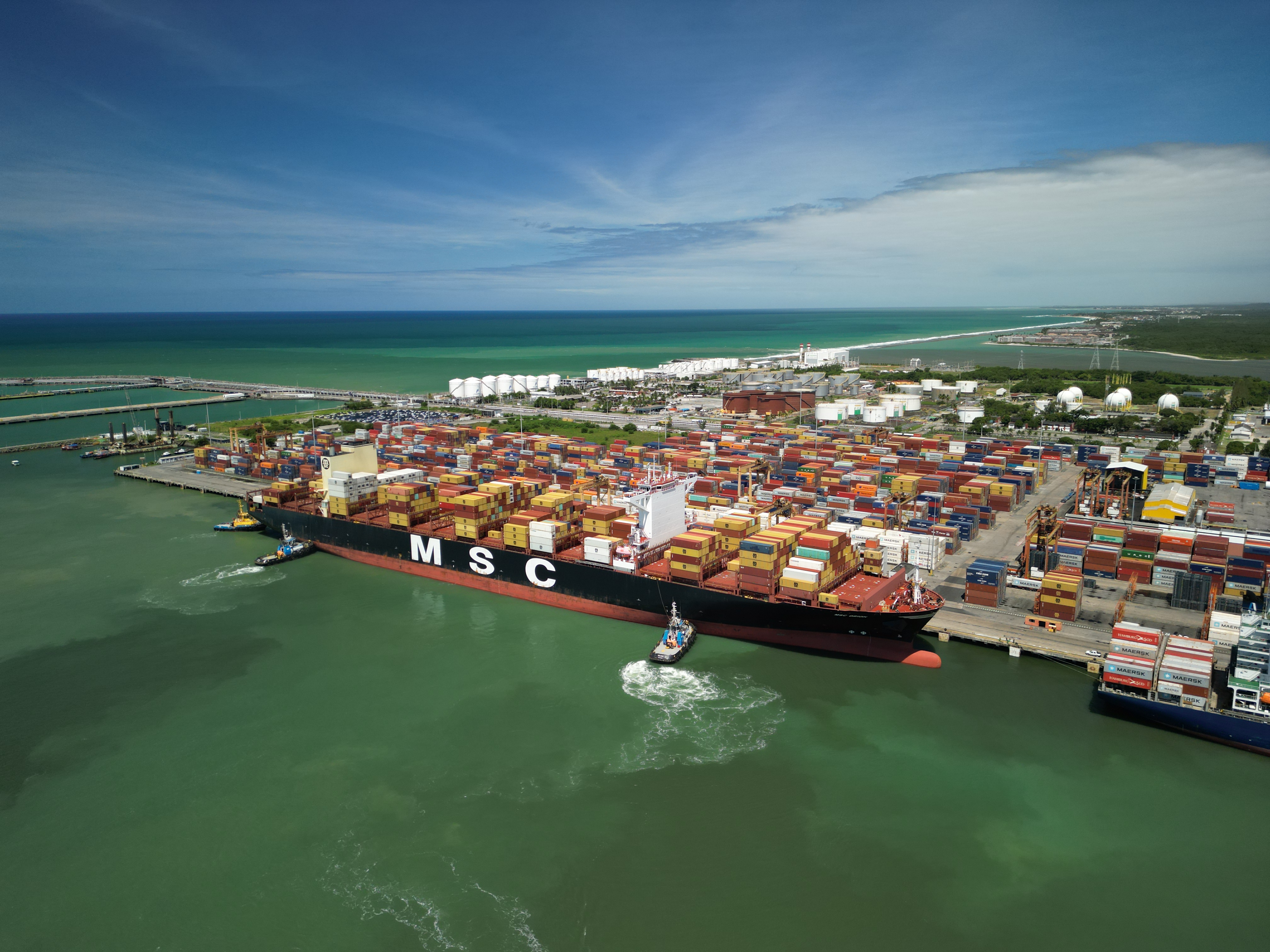 PortodeSuape logisticaeinfraestruturaparareceberos gigantesdomarcomcapacidademaximadecarga4